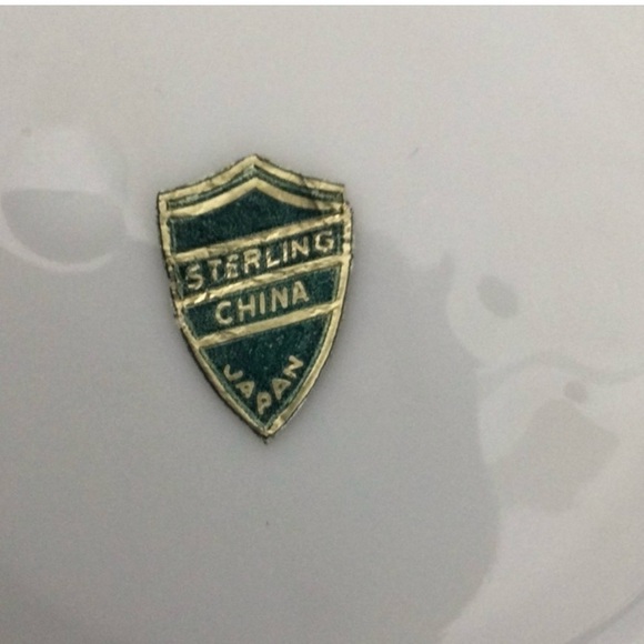 Vintage Sterling China Demitasse cups & Saucers Set of Four no cracks or chips - Picture 5 of 6